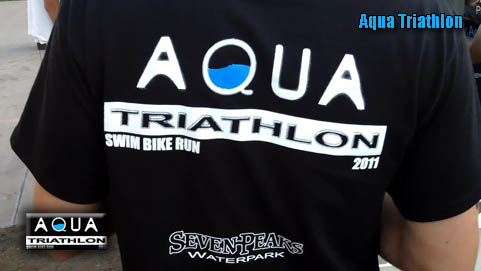 Aqua Triathlon Race Tshirt