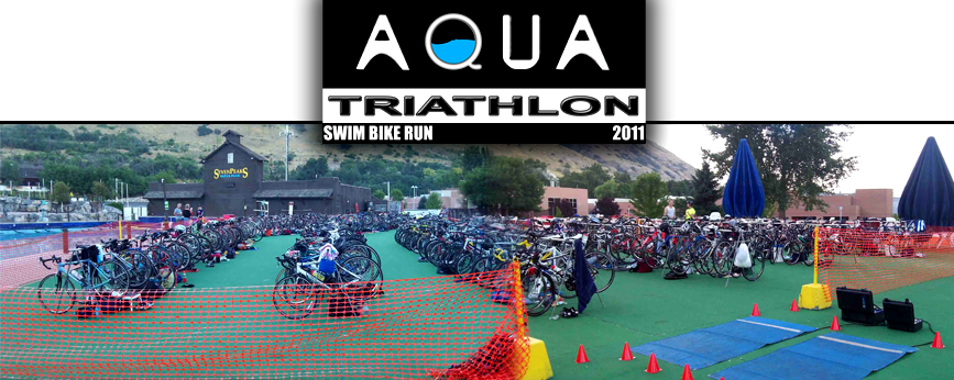 Aqua Triathlon 2011 Transition Area