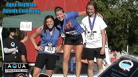 Aqua Triathlon Custom Awards Ceremony